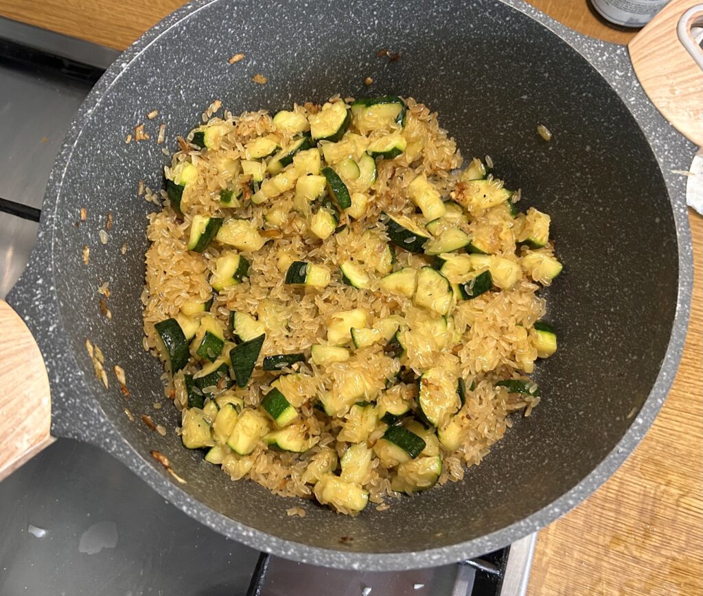 zucchine e riso