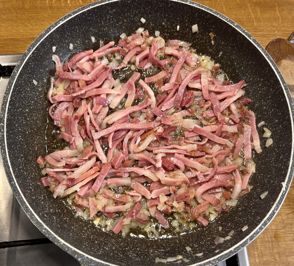 sofritto e speck