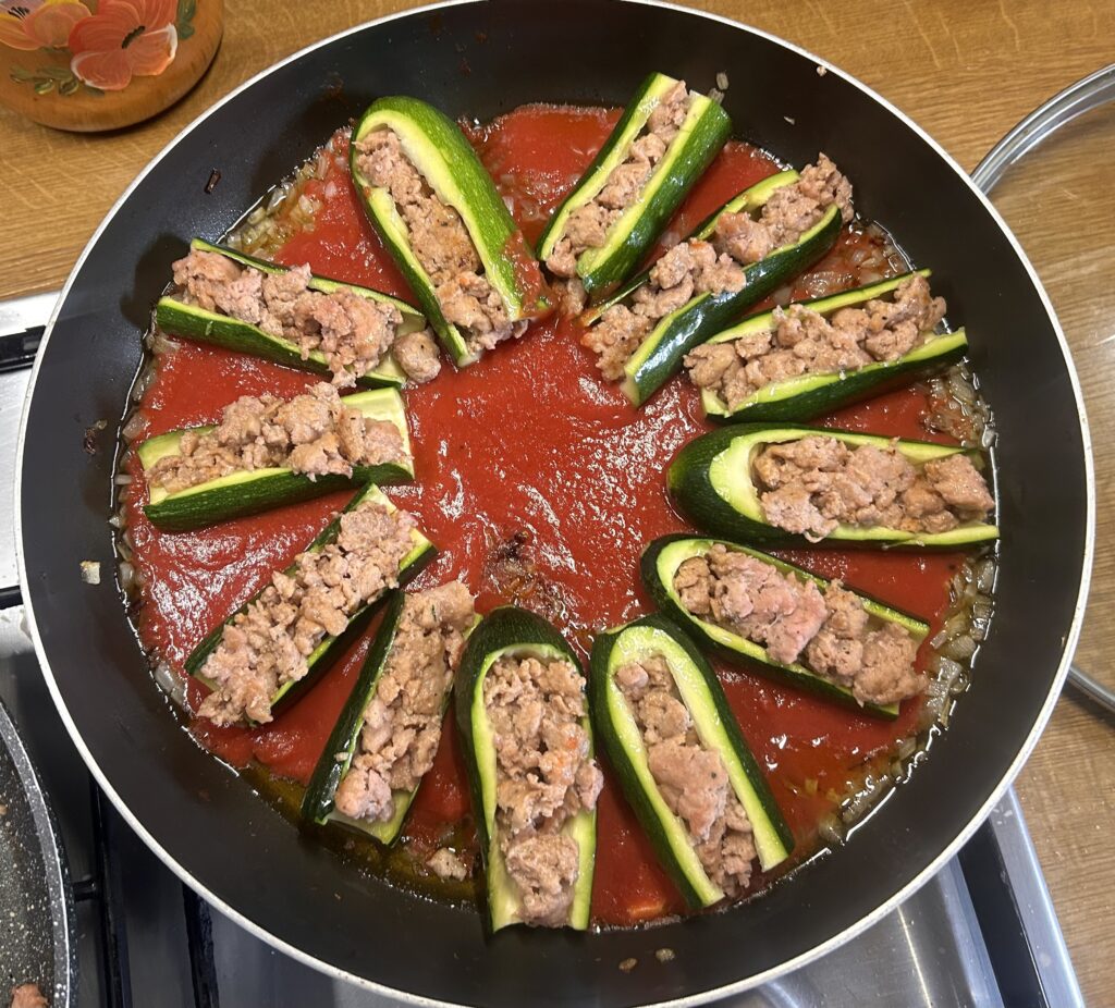 zucchine ripiene