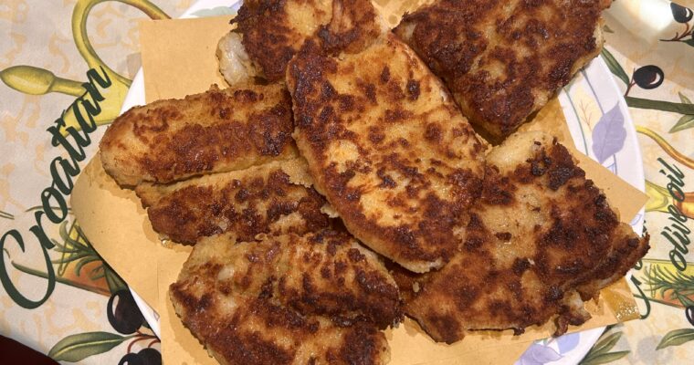 Cotoletta di pangasio-Pangasius Cutlet