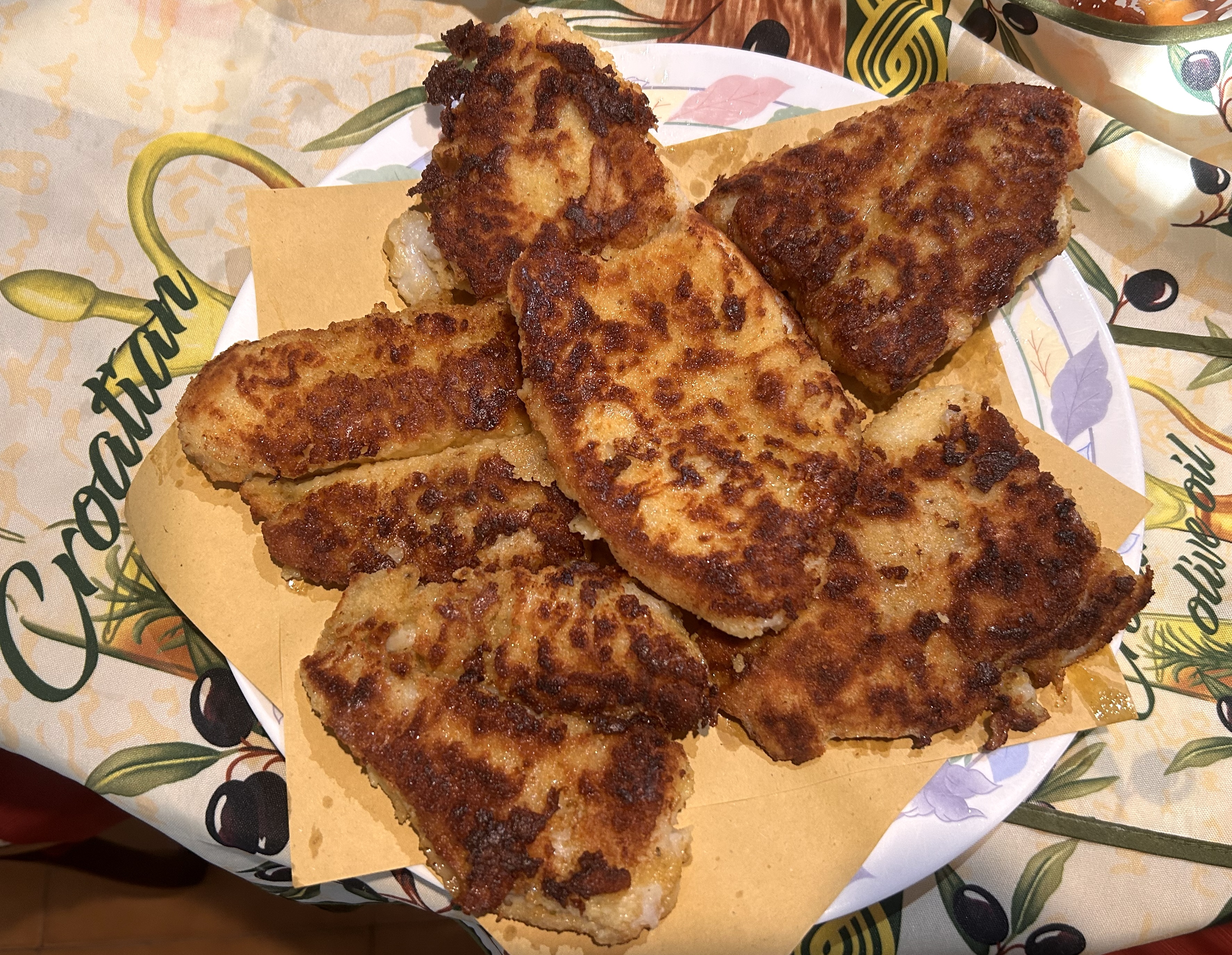 Cotoletta di pangasio-Pangasius Cutlet
