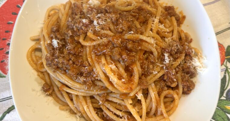 Spaghetti alla Bolognese – Spaghetti al Ragù