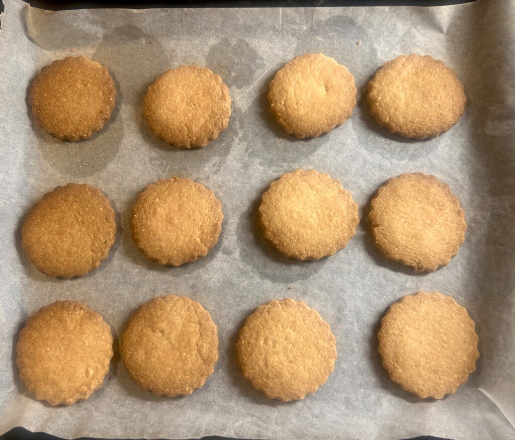 biscotti alle mandorle cotti
