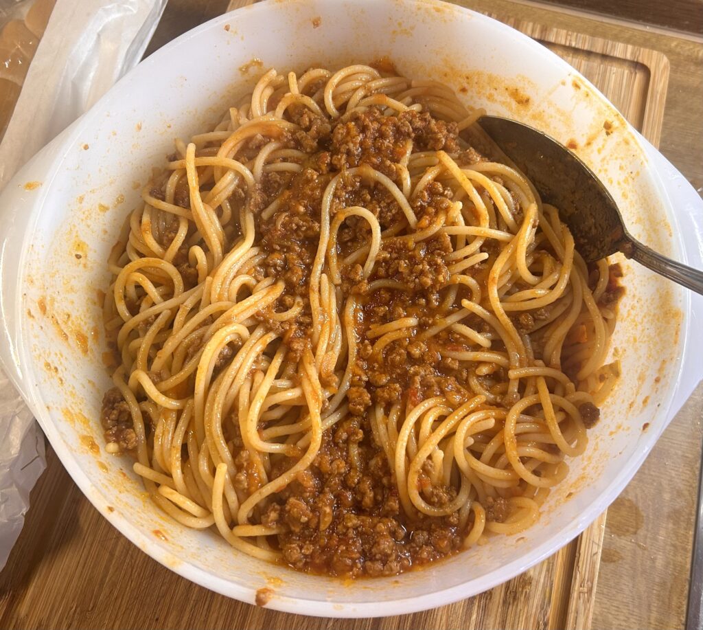 spaghetti e ragù
