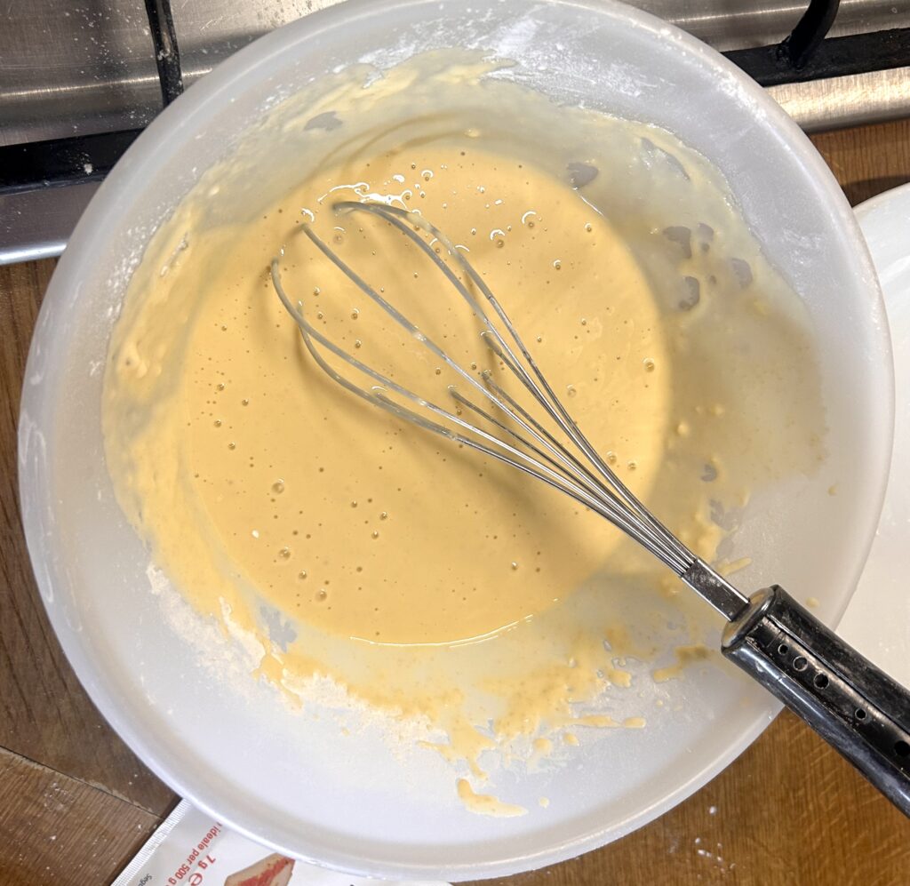 pastella per gamberi